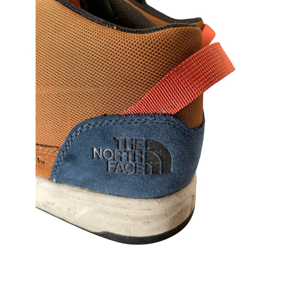The North Face Larimer Mid Waterproof Boots Brown Blue NF0A5G29 Mens 10.5 - Picture 4 of 9